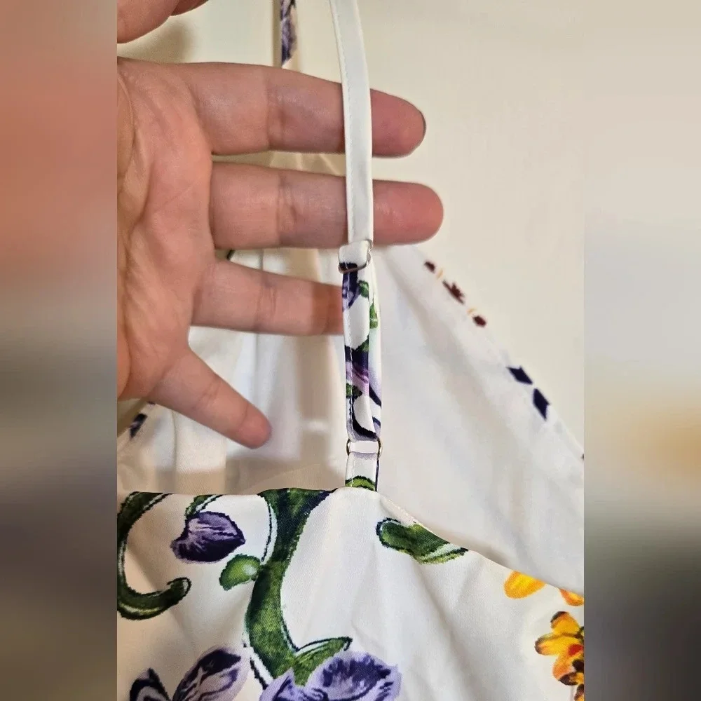Printed Strap Dress - Picture 11 of 13